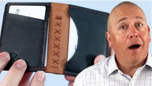 JamesLee Design handmade leather wallet